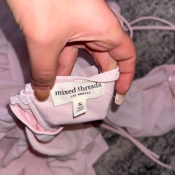 Pink Ruffled Dress - Picture 3 of 3